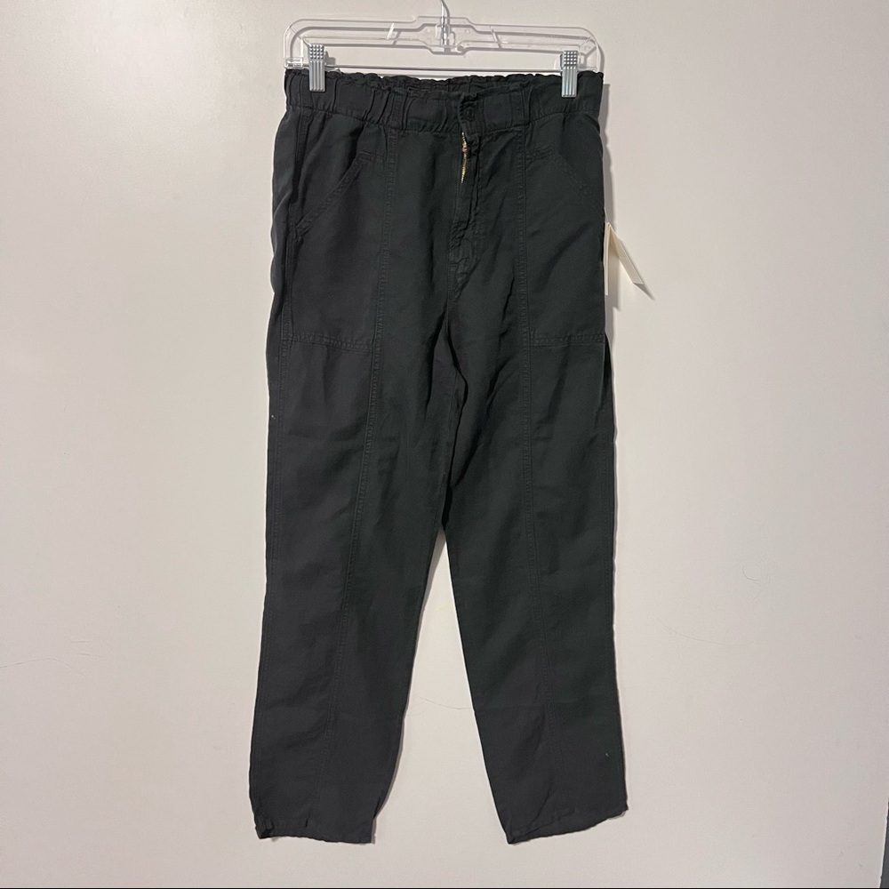 MOTHER the springy ankle Casual Pants faded black 1582 - Picture 2 of 10